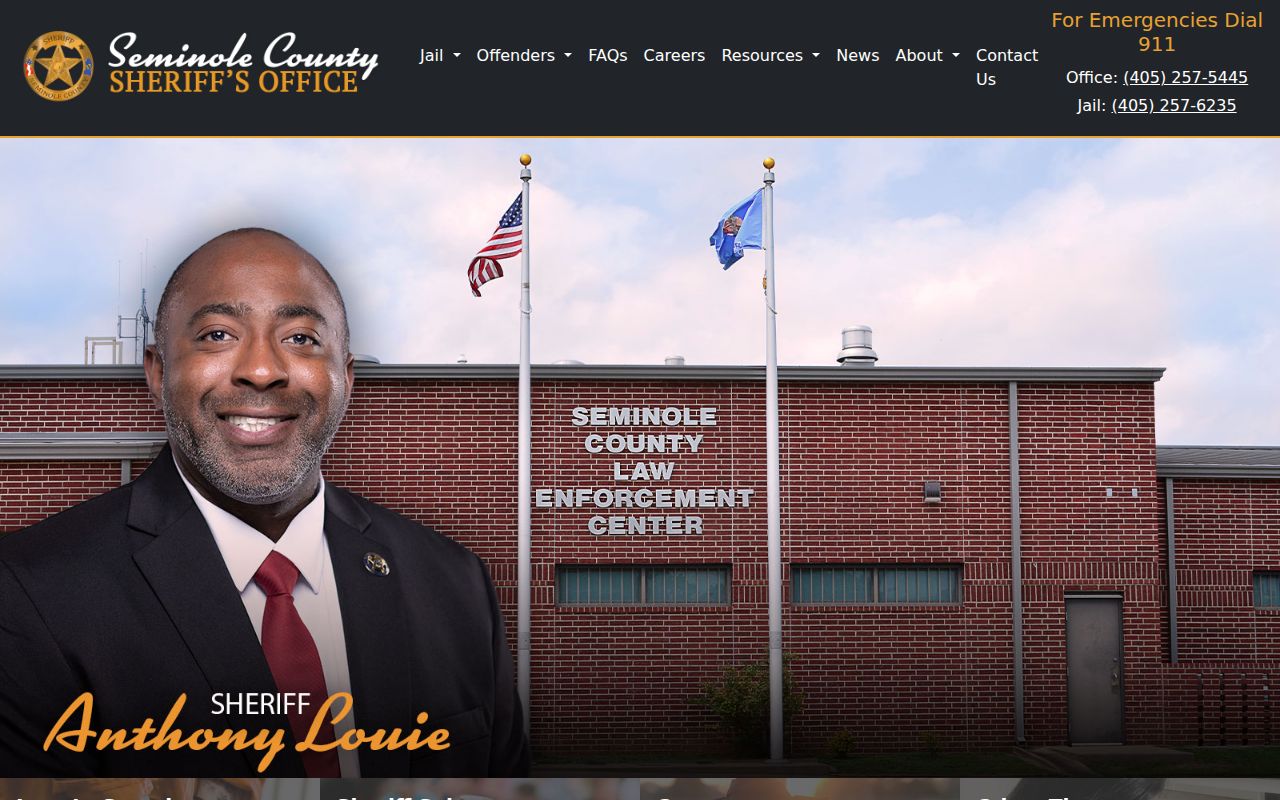 Seminole County warrant records, sheriff public service frame